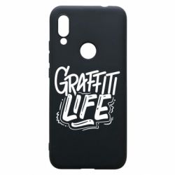 Чехол из раздела Граффити graffiti life для Xiaomi Redmi 7 - FATLINE Чехол из раздела Граффити graffiti life для Xiaomi Redmi 7