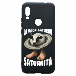 Чехол из раздела Мемы с нейросети La Vaca Saturno Saturnita для Xiaomi Redmi 7 - FATLINE Чехол из раздела Мемы с нейросети La Vaca Saturno Saturnita для Xiaomi Redmi 7