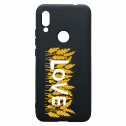 Чехол из раздела Любовь Любовь и колосья для Xiaomi Redmi 7 - FATLINE Чехол из раздела Любовь Любовь и колосья для Xiaomi Redmi 7