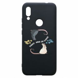 Чехол из раздела Мышь Влюбленные крысы для Xiaomi Redmi 7 - FATLINE Чехол из раздела Мышь Влюбленные крысы для Xiaomi Redmi 7