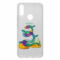 Чехол из раздела Abstract world змея абстрактная разноцветная для Xiaomi Redmi 7 - FATLINE Чехол из раздела Abstract world змея абстрактная разноцветная для Xiaomi Redmi 7