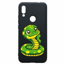 Чехол из раздела Авторские принты Змея слушает для Xiaomi Redmi 7 - FATLINE Чехол из раздела Авторские принты Змея слушает для Xiaomi Redmi 7