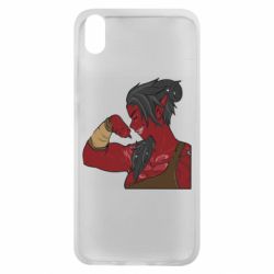 Чехол из раздела Baldur’s Gate 3 Карлах для Xiaomi Redmi 7A - FATLINE Чехол из раздела Baldur’s Gate 3 Карлах для Xiaomi Redmi 7A