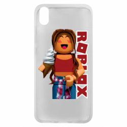 Чехол из раздела Roblox Роблокс девочка. для Xiaomi Redmi 7A - FATLINE Чехол из раздела Roblox Роблокс девочка. для Xiaomi Redmi 7A