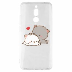 Чехол из раздела Кот Кот целует кошку для Xiaomi Redmi 8 - FATLINE Чехол из раздела Кот Кот целует кошку для Xiaomi Redmi 8