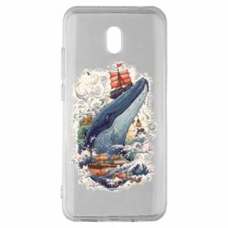 Чехол из раздела Nemfis_Art Бурный океан для Xiaomi Redmi 8A - FATLINE Чехол из раздела Nemfis_Art Бурный океан для Xiaomi Redmi 8A