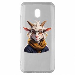 Чехол из раздела Коза Умная коза для Xiaomi Redmi 8A - FATLINE Чехол из раздела Коза Умная коза для Xiaomi Redmi 8A
