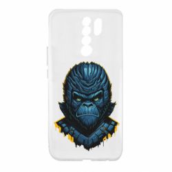 Чехол из раздела Bohdan Myroshnyk Горилла зверобот-трансформер для Xiaomi Redmi 9 - FATLINE Чехол из раздела Bohdan Myroshnyk Горилла зверобот-трансформер для Xiaomi Redmi 9