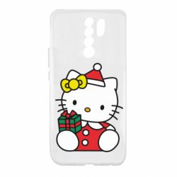 Чехол из раздела Hello Kitty Kitty with present для Xiaomi Redmi 9 - FATLINE Чехол из раздела Hello Kitty Kitty with present для Xiaomi Redmi 9