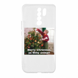 Чехол из раздела Один дома Merry Christmas Ya Filthy Animal для Xiaomi Redmi 9 - FATLINE Чехол из раздела Один дома Merry Christmas Ya Filthy Animal для Xiaomi Redmi 9