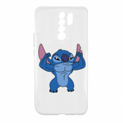 Чехол из раздела Лило и Стич Muscle stich для Xiaomi Redmi 9 - FATLINE Чехол из раздела Лило и Стич Muscle stich для Xiaomi Redmi 9