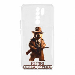 Чехол из раздела Мемы с нейросети OI OI OI BOBRITO BANDITO для Xiaomi Redmi 9 - FATLINE Чехол из раздела Мемы с нейросети OI OI OI BOBRITO BANDITO для Xiaomi Redmi 9