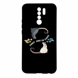 Чехол из раздела Мышь Влюбленные крысы для Xiaomi Redmi 9 - FATLINE Чехол из раздела Мышь Влюбленные крысы для Xiaomi Redmi 9