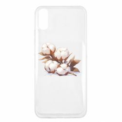 Чехол из раздела ShelganenOK Веточка хлопка для Xiaomi Redmi 9a - FATLINE Чехол из раздела ShelganenOK Веточка хлопка для Xiaomi Redmi 9a