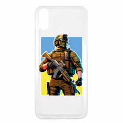 Чохол з розділу Тактичні Принт Воїн ЗСУ для Xiaomi Redmi 9a - FATLINE Чохол з розділу Тактичні Принт Воїн ЗСУ для Xiaomi Redmi 9a