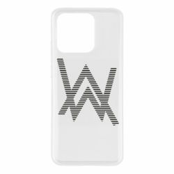 Чехол из раздела Electronic music Alan Walker logo stripes для Xiaomi Redmi 10c - FATLINE Чехол из раздела Electronic music Alan Walker logo stripes для Xiaomi Redmi 10c