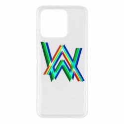 Чехол из раздела Electronic music Alan Walker multicolored logo для Xiaomi Redmi 10c - FATLINE Чехол из раздела Electronic music Alan Walker multicolored logo для Xiaomi Redmi 10c