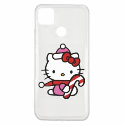 Чехол из раздела НОВЫЙ ГОД 2026 Christmas Kitty with candy для Xiaomi Redmi 9c - FATLINE Чехол из раздела НОВЫЙ ГОД 2026 Christmas Kitty with candy для Xiaomi Redmi 9c