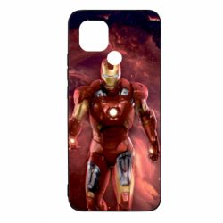 Чехол из раздела Мстители Iron Man in space для Xiaomi Redmi 10c - FATLINE Чехол из раздела Мстители Iron Man in space для Xiaomi Redmi 10c