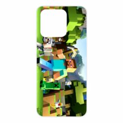 Чехол из раздела Minecraft Minecraft для Xiaomi Redmi 10c - FATLINE Чехол из раздела Minecraft Minecraft для Xiaomi Redmi 10c