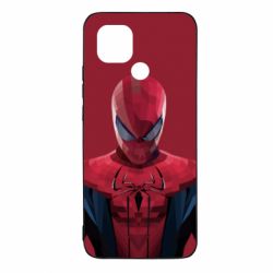 Чехол из раздела Мстители Spiderman low poly для Xiaomi Redmi 10c - FATLINE Чехол из раздела Мстители Spiderman low poly для Xiaomi Redmi 10c