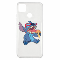 Чохол з розділу Ліло та Стіч Стіч з морозивом для Xiaomi Redmi 9c - FATLINE Чохол з розділу Ліло та Стіч Стіч з морозивом для Xiaomi Redmi 9c
