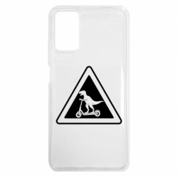 Чехол из раздела Авторские принты Осторожно: Динозавры на электросамокатах для Xiaomi Redmi 9T - FATLINE Чехол из раздела Авторские принты Осторожно: Динозавры на электросамокатах для Xiaomi Redmi 9T