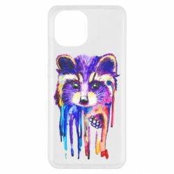 Чохол з розділу Живопис Multicolored watercolor raccoon для Xiaomi Redmi A1 - FATLINE Чохол з розділу Живопис Multicolored watercolor raccoon для Xiaomi Redmi A1