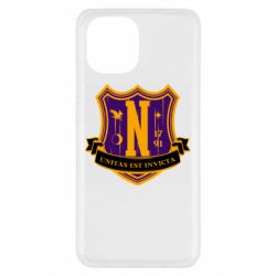 Чохол з розділу Wednesday Nevermore Academy Logo для Xiaomi Redmi A1 - FATLINE Чохол з розділу Wednesday Nevermore Academy Logo для Xiaomi Redmi A1