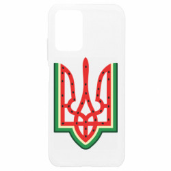 Чехол из раздела Херсон Арбузный Трезубец для Xiaomi Redmi Note 10 4G/10s - FATLINE Чехол из раздела Херсон Арбузный Трезубец для Xiaomi Redmi Note 10 4G/10s