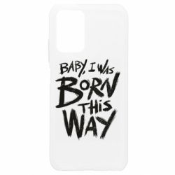 Чохол з розділу POP Baby, i was born this way для Xiaomi Redmi Note 10 4G/10s - FATLINE Чохол з розділу POP Baby, i was born this way для Xiaomi Redmi Note 10 4G/10s
