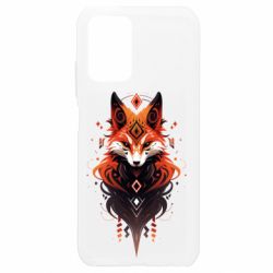 Чохол з розділу Граффіті Етно лисиця для Xiaomi Redmi Note 10 4G/10s - FATLINE Чохол з розділу Граффіті Етно лисиця для Xiaomi Redmi Note 10 4G/10s