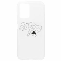 Чехол из раздела Херсон Херсон на карте Украины для Xiaomi Redmi Note 10 4G/10s - FATLINE Чехол из раздела Херсон Херсон на карте Украины для Xiaomi Redmi Note 10 4G/10s