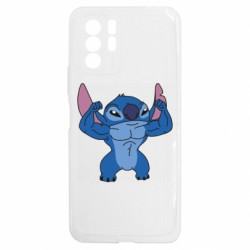 Чохол з розділу Ліло та Стіч Muscle stich для Xiaomi Redmi Note 10 5G - FATLINE Чохол з розділу Ліло та Стіч Muscle stich для Xiaomi Redmi Note 10 5G