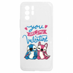 Чохол з розділу Ліло та Стіч Valentine Stitch для Xiaomi Redmi Note 10 5G - FATLINE Чохол з розділу Ліло та Стіч Valentine Stitch для Xiaomi Redmi Note 10 5G