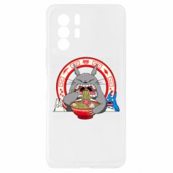 Чехол из раздела Hayao Miyazaki Totoro Eats Udon для Xiaomi Redmi Note 10 Pro 5G - FATLINE Чехол из раздела Hayao Miyazaki Totoro Eats Udon для Xiaomi Redmi Note 10 Pro 5G