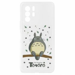 Чехол из раздела Hayao Miyazaki Тоторо На Дереве для Xiaomi Redmi Note 10 Pro 5G - FATLINE Чехол из раздела Hayao Miyazaki Тоторо На Дереве для Xiaomi Redmi Note 10 Pro 5G