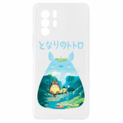 Чехол из раздела Hayao Miyazaki Тоторо на рыбалке для Xiaomi Redmi Note 10 Pro 5G - FATLINE Чехол из раздела Hayao Miyazaki Тоторо на рыбалке для Xiaomi Redmi Note 10 Pro 5G