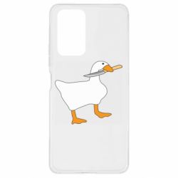 Чохол з розділу Зброя українців Гусак з ножем для Xiaomi Redmi Note 10 Pro - FATLINE Чохол з розділу Зброя українців Гусак з ножем для Xiaomi Redmi Note 10 Pro