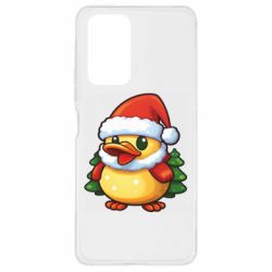 Чохол з розділу Качка Качка з ялинкою Новий рік для Xiaomi Redmi Note 10 Pro - FATLINE Чохол з розділу Качка Качка з ялинкою Новий рік для Xiaomi Redmi Note 10 Pro