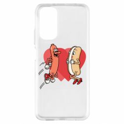 Чехол из раздела 14 Февраля Hot dog love для Xiaomi Redmi Note 11 - FATLINE Чехол из раздела 14 Февраля Hot dog love для Xiaomi Redmi Note 11