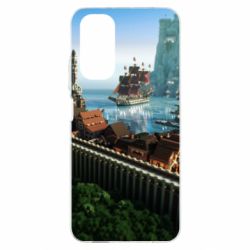 Чохол з розділу Ігри Minecraft beautiful town для Xiaomi Redmi Note 11 - FATLINE Чохол з розділу Ігри Minecraft beautiful town для Xiaomi Redmi Note 11