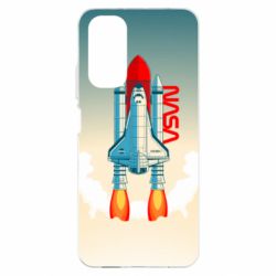 Чохол з розділу Nasa NASA logo and rocket для Xiaomi Redmi Note 11 - FATLINE Чохол з розділу Nasa NASA logo and rocket для Xiaomi Redmi Note 11