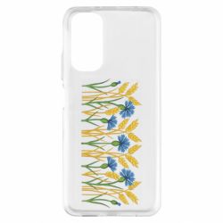 Чехол из раздела Цветы Васильки и колосья пшеницы для Xiaomi Redmi Note 11 - FATLINE Чехол из раздела Цветы Васильки и колосья пшеницы для Xiaomi Redmi Note 11