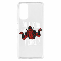 Чехол из раздела Deadpool Do i look like a care? для Xiaomi Redmi Note 11 - FATLINE Чехол из раздела Deadpool Do i look like a care? для Xiaomi Redmi Note 11