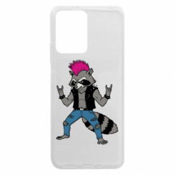 Чохол з розділу Punk Єнот панк для Xiaomi Redmi Note 12 5G/Poco X5 5G - FATLINE Чохол з розділу Punk Єнот панк для Xiaomi Redmi Note 12 5G/Poco X5 5G