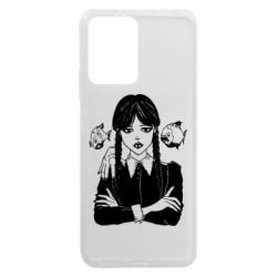 Чохол з розділу Wednesday Уенсдей і піранії для Xiaomi Redmi Note 12 5G/Poco X5 5G - FATLINE Чохол з розділу Wednesday Уенсдей і піранії для Xiaomi Redmi Note 12 5G/Poco X5 5G