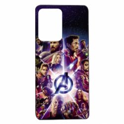 Чохол з розділу Месники Avengers heroes and logo endgame для Xiaomi Redmi Note 12 Pro 5G - FATLINE Чохол з розділу Месники Avengers heroes and logo endgame для Xiaomi Redmi Note 12 Pro 5G