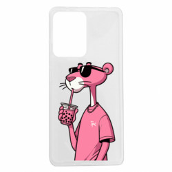 Чехол из раздела Прикольные рисунки Розовая пантера Bubble Tea для Xiaomi Redmi Note 12 Pro 5G - FATLINE Чехол из раздела Прикольные рисунки Розовая пантера Bubble Tea для Xiaomi Redmi Note 12 Pro 5G