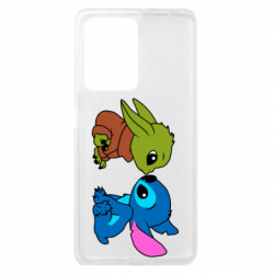 Чохол з розділу Ліло та Стіч Baby Yoda And Stitch для Xiaomi Redmi Note 12 Pro Plus 5G - FATLINE Чохол з розділу Ліло та Стіч Baby Yoda And Stitch для Xiaomi Redmi Note 12 Pro Plus 5G